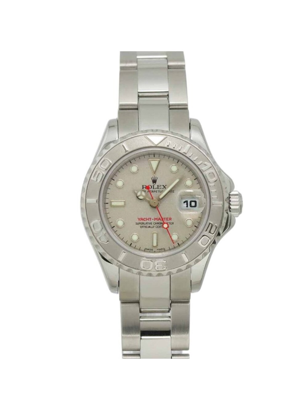 Rolex Yacht Master Rolesium Watch Date PT Automatic